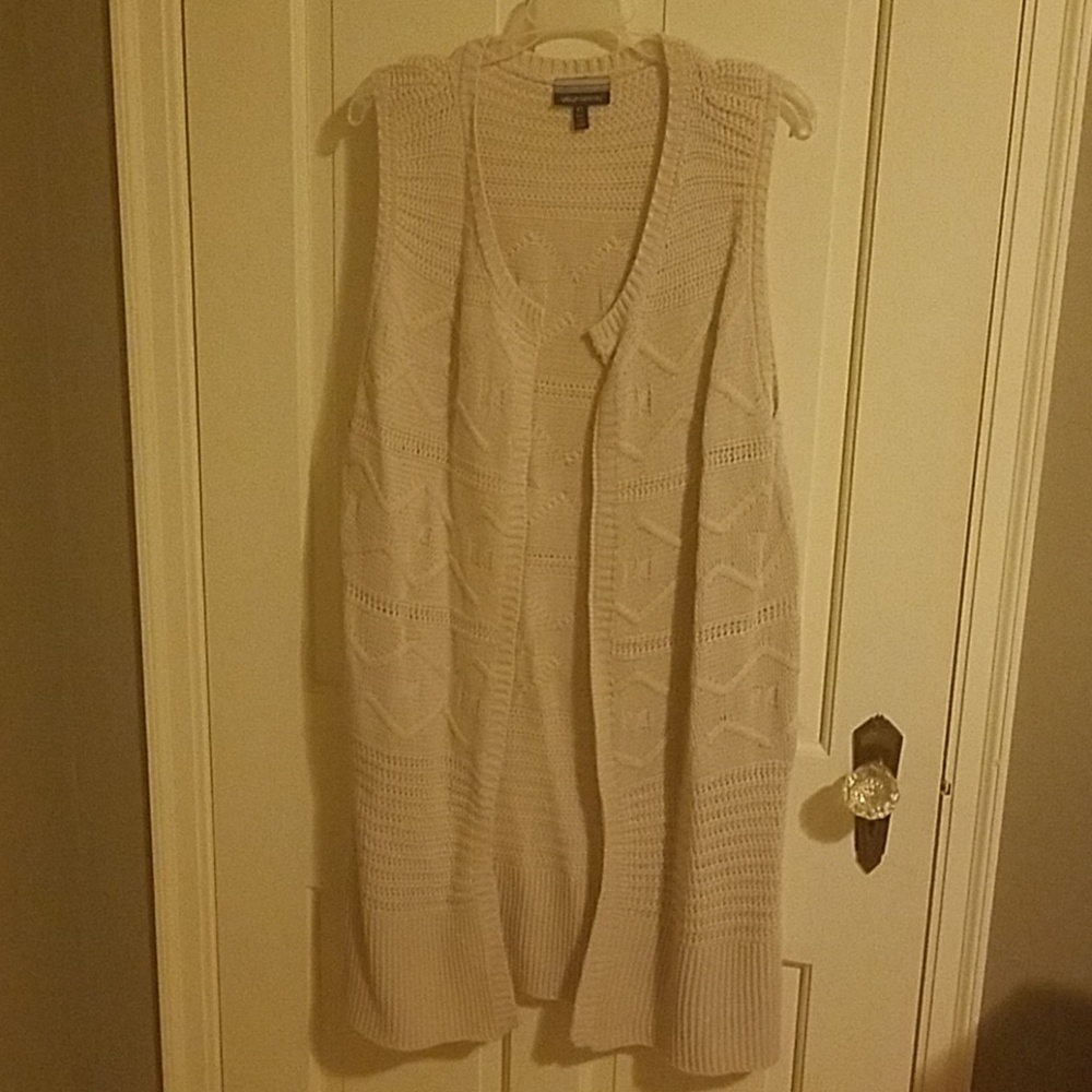 Long Sweater vest